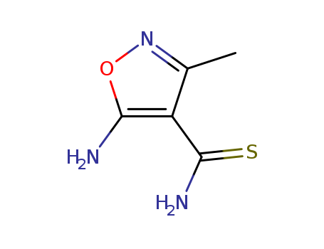 4-ISOXAZOLECARBOTHIOAMIDE,5-AMINO-3-METHYL-CAS