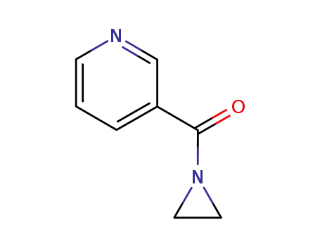 Molecular Structure of 13096-22-5 (Aziridine, 1-(3-pyridinylcarbonyl)- (9CI))