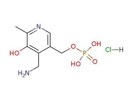 4-(AMINOMETHYL)-5-HYDROXY-6-METHYL-PYRIDIN-3-YLMETHYL DIHYDROGEN PHOSPHONATE HCL