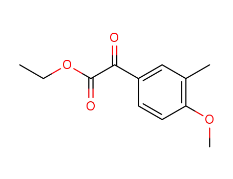 Molecular Structure of 859979-73-0 (ETHYL 4-METHOXY-3-METHYLBENZOYLFORMATE)
