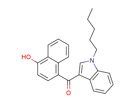(4-Hydroxy-1-naphthalenyl)(1-pentyl-1H-indol-3-yl)methanone