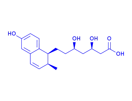 (βR,δR,1S,2S)-1,2-Dihydro-β,δ,6-trihydroxy-2-methyl-1-naphthaleneheptanoic Acid (Pravastatin Impurity)