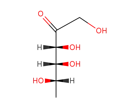 Molecular Structure of 18546-17-3 (6-Deoxy-D-tagatose)