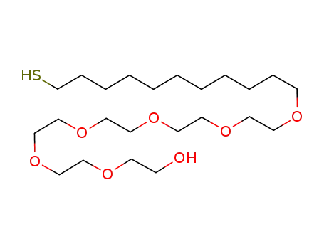 Molecular Structure of 130727-44-5 ((1-MERCAPTOUNDEC-11-YL)HEXA(ETHYLENE GL&)