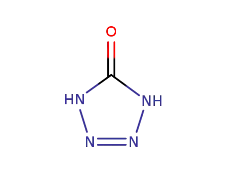 Molecular Structure of 16421-52-6 (1,4-dihydro-5H-tetrazol-5-one)