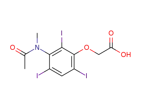 [3-(N-메틸아세틸아미노)-2,4,6-트리요오도페녹시]아세트산