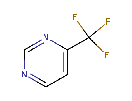 Pyrimidine, 4-(trifluoromethyl)- (9CI)