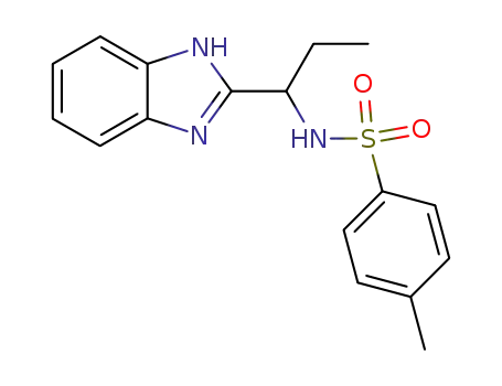 <i>N</i>-[1-(1<i>H</i>-benzimidazol-2-yl)-propyl]-toluene-4-sulfonamide