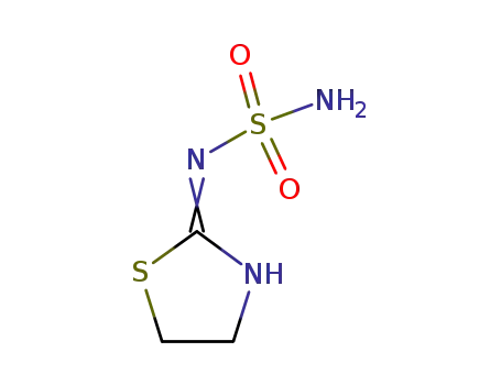 Molecular Structure of 136810-63-4 (Sulfamide, (4,5-dihydro-2-thiazolyl)- (9CI))