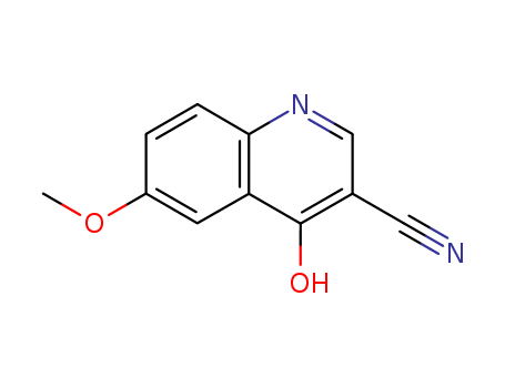 3-Quinolinecarbonitrile,4-hydroxy-6-methoxy-