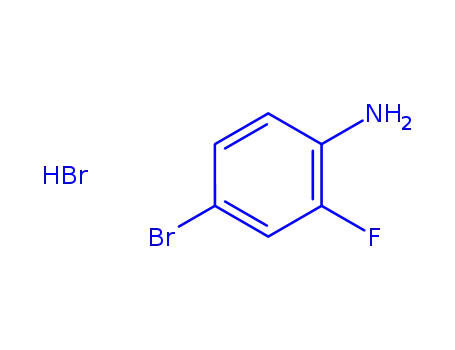 Molecular Structure of 136790-70-0 (4-BROMO-2-FLUOROANILINE HYDROBROMIDE)