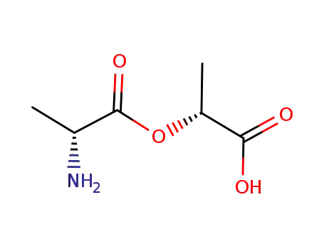 Molecular Structure of 29028-25-9 (Lactic acid, D-, ester with L-alanine (8CI))