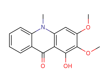 Molecular Structure of 5489-57-6 (arborinine)