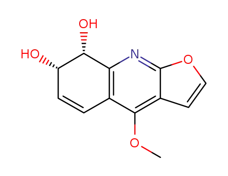 (7S,8R)-4-methoxy-7,8-dihydrofuro[2,3-b]quinoline-7,8-diol