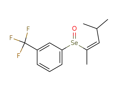 C<sub>13</sub>H<sub>15</sub>F<sub>3</sub>OSe