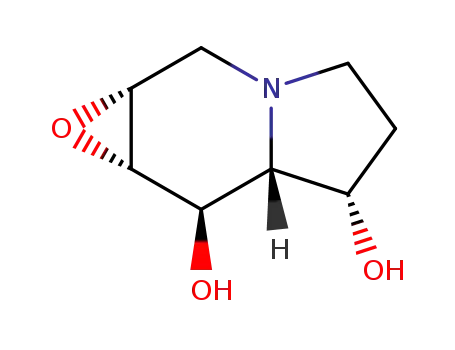 Oxirenofindolizine-6,7-diol, octahydro-, 1aR-(1a.alpha.,6.beta.,6a.alpha.,7.alpha.,7a.alpha.)-