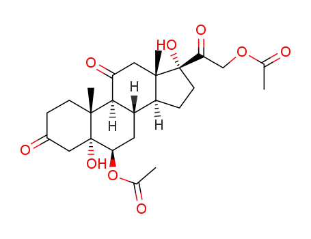 6β,21-diacetoxy-5,17-dihydroxy-5α-pregnane-3,11,20-trione