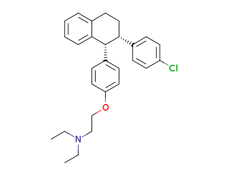 Ethanamine,2-[4-[2-(4-chlorophenyl)-1,2,3,4-tetrahydro-1-naphthalenyl]phenoxy]-N,N-diethyl-