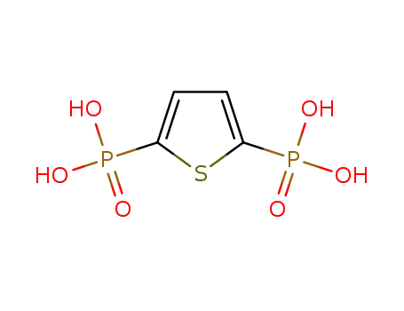 Molecular Structure of 1365808-98-5 (2,5-Bis(phosphono)thiophene)