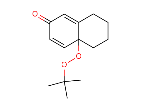Molecular Structure of 160035-38-1 (6-(tert-butylperoxy)bicyclo[4.4.0]deca-1,4-dien-3-one)