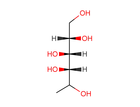 Molecular Structure of 95120-27-7 (6-deoxyallitol)