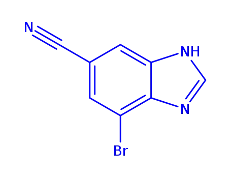 4-Bromo-6-cyano-1H-benzimidazole