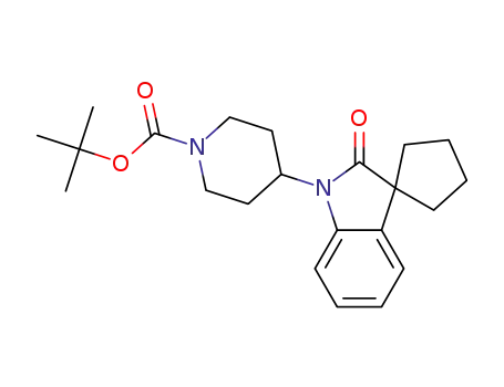 1-피페리딘카르복실산, 4-(2'-옥소스피로[시클로펜탄-1,3'-[3H]인돌]-1'(2'H)-일)-, 1,1-디메틸에틸 에스테르