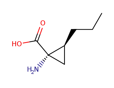Cyclopropanecarboxylic acid, 1-amino-2-propyl-, cis- (9CI)
