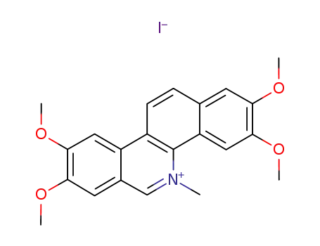 2,3,8,9-Tetramethoxy-5-methylbenzo[c]phenanthridin-5-ium iodide