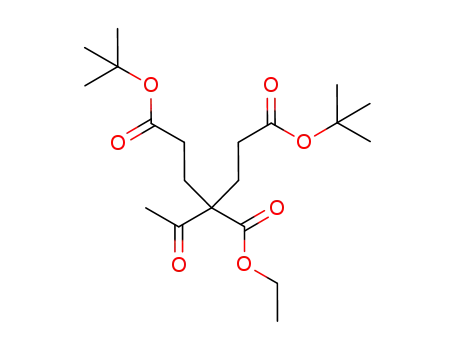1,5-di-tert-butyl 3-ethyl 3-acetylpentane-1,3,5-tricarboxylate