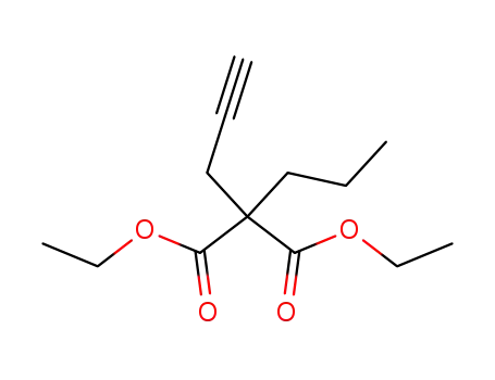 2-propyl-2-prop-2-ynyl-malonic acid diethyl ester