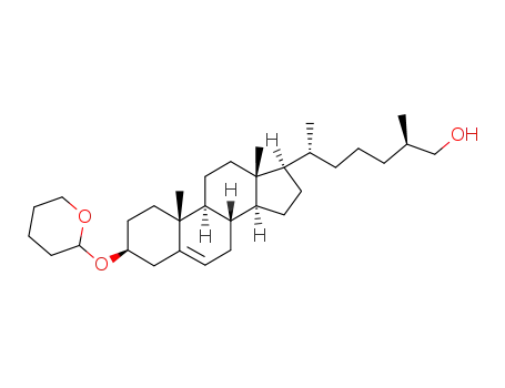 (2R,6R)-6-[(3S,8S,9S,10R,13R,14S,17R)-10,13-Dimethyl-3-(tetrahydro-pyran-2-yloxy)-2,3,4,7,8,9,10,11,12,13,14,15,16,17-tetradecahydro-1H-cyclopenta[a]phenanthren-17-yl]-2-methyl-heptan-1-ol