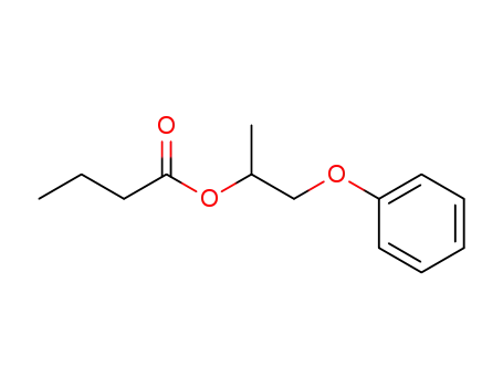Molecular Structure of 6290-09-1 (1-phenoxypropan-2-yl butanoate)