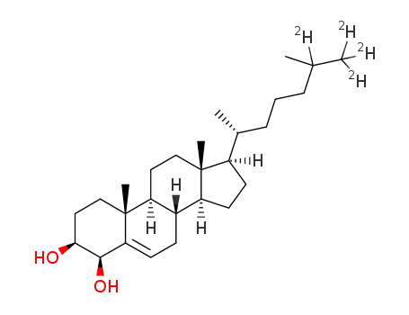 4β-하이드록시 콜레스테롤-d4(주요)
