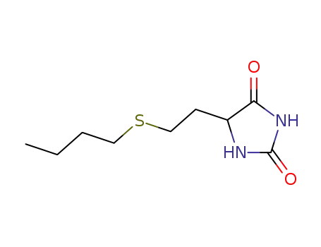 5-(2-butylmercapto-ethyl)-imidazolidine-2,4-dione