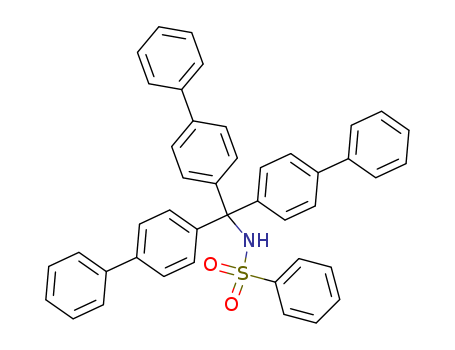 Benzenesulfonamide,N-[tris([1,1'-biphenyl]-4-yl)methyl]- cas  13561-38-1