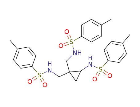 2-(toluene-4-sulfonylamino)-1,1-bis-[(toluene-4-sulfonylamino)-methyl]-cyclopropane