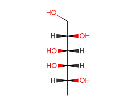 Molecular Structure of 5624-40-8 (6-deoxyglucitol)