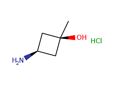 cis-3-amino-1-methylcyclobutan-1-ol hydrochloride