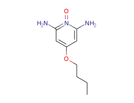 Molecular Structure of 17827-88-2 (Pyridine, 2,6-diamino-4-butoxy-, 1-oxide (8CI))