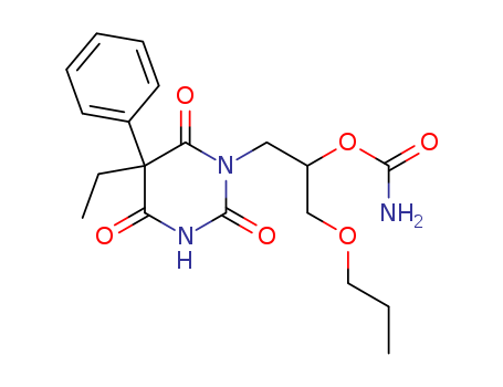 2,4,6(2H)-Pyrimidinetrione,1-[2-[(aminocarbonyl)oxy]-3-propoxypropyl]-5-ethyltetrahydro-5-phenyl-