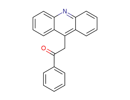 Molecular Structure of 15539-52-3 (2-(9-ACRIDINYL)-1-PHENYLETHANONE)
