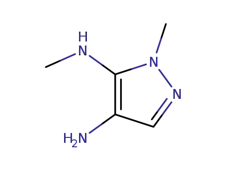 1H-피라졸-4,5-디아민,N5,1-디메틸-(9CI)