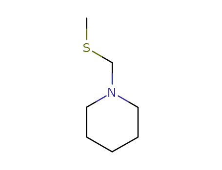 1-[(Methylthio)methyl]piperidine