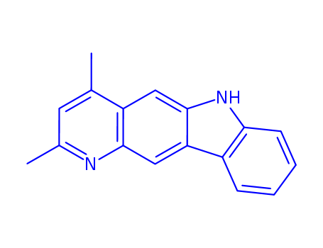 2,4-DIMETHYL-6H-PYRIDO(3,2-B)CARBAZOLE