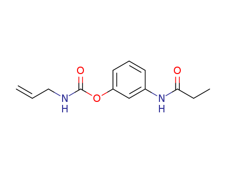 Carbamicacid, 2-propenyl-, 3-[(1-oxopropyl)amino]phenyl ester (9CI) cas  17788-30-6