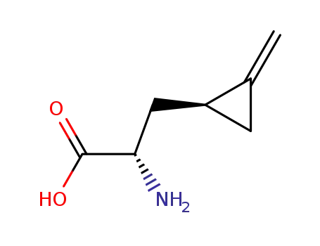 Molecular Structure of 144604-88-6 ((+/-)-Hypoglycin A)