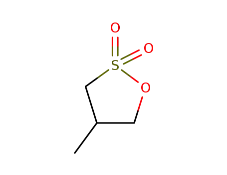 Molecular Structure of 15606-89-0 (4-methyl-1,2-oxathiolane 2,2-dioxide)