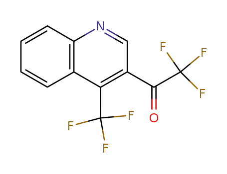 2,2,2-Trifluoro-1-(4-trifluoromethyl-quinolin-3-yl)-ethanone