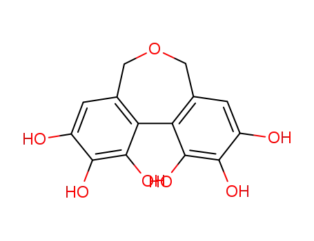 5,7-dihydro-1,2,3,9,10,11-hexahydroxydibenz(c,e)oxepin